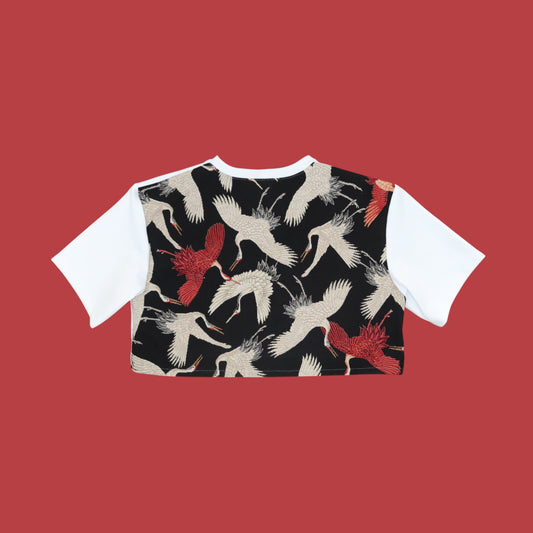 BIRDS TEE WHITE