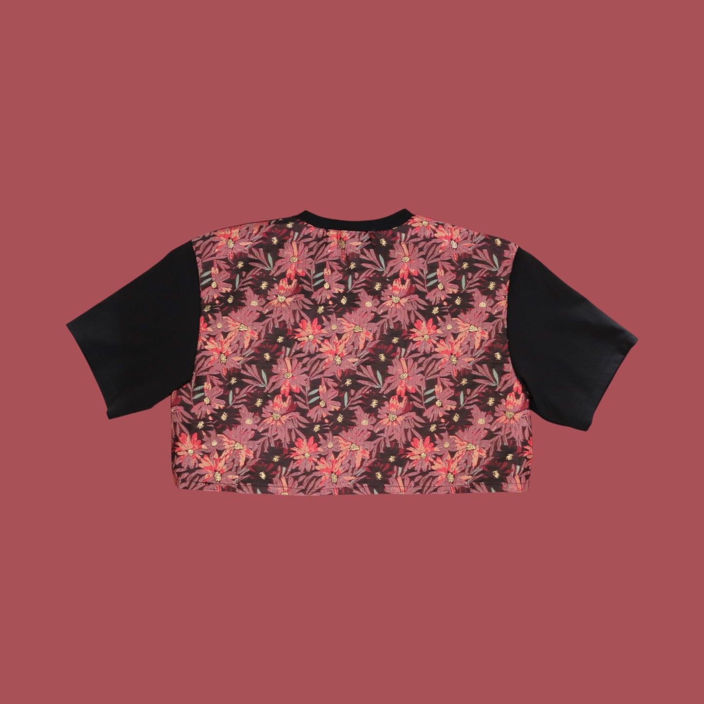 FLOWER TEE BLACK