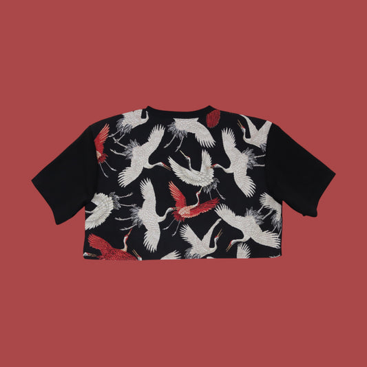 BIRDS TEE BLACK